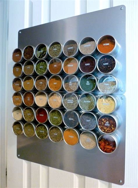 metal sheet for magnetic spice rack|magnetic spice rack ikea.